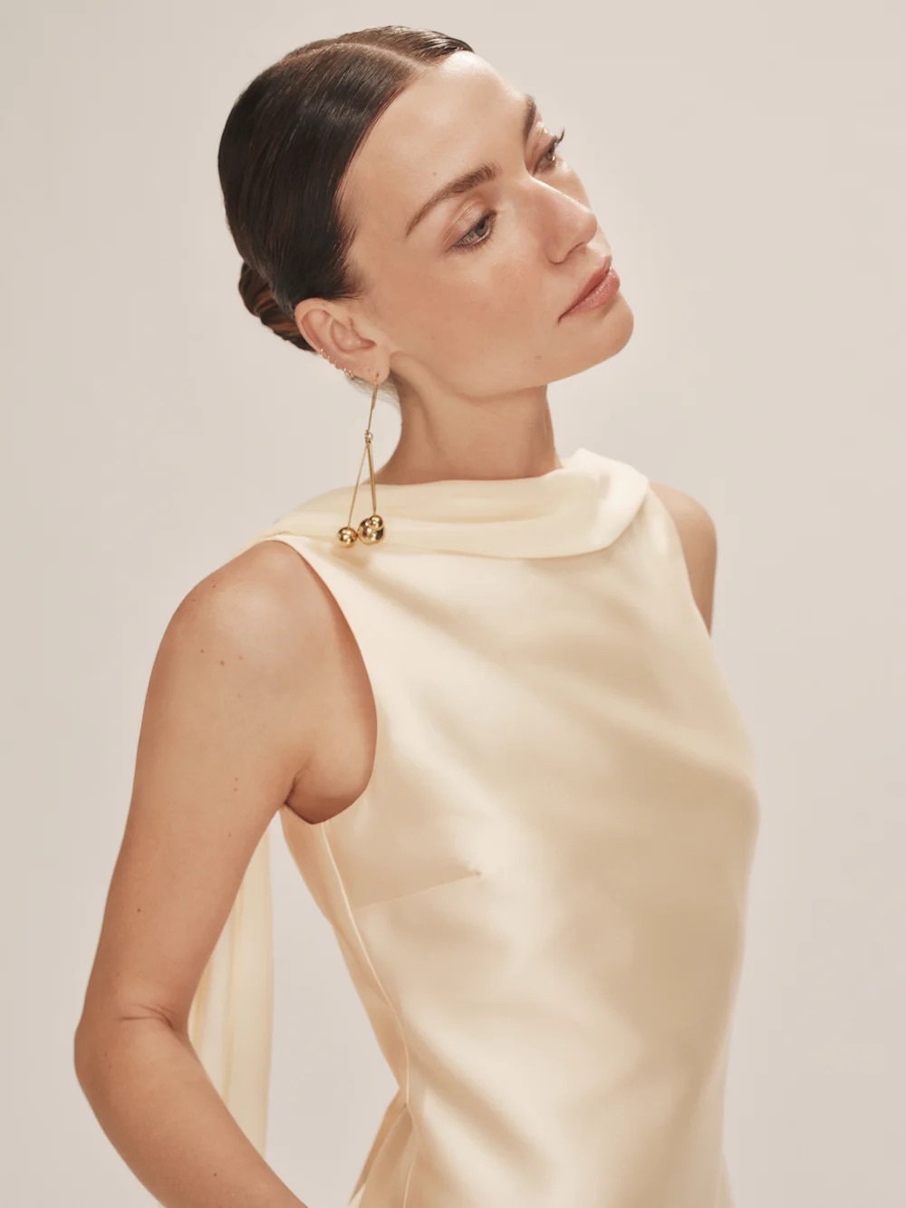 Reformation Ecru Dress - Picture 3 of 7